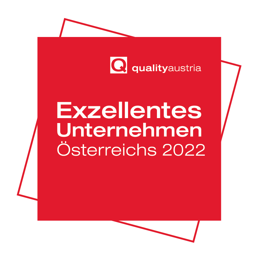 Logo Quality Austria - Exzellentes Unternehmen Österreichs 2022